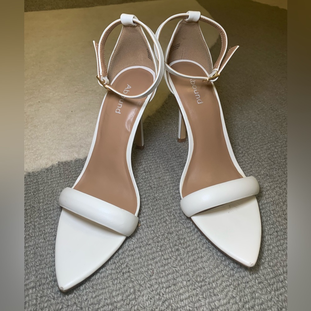 Abound Justina Heels - White